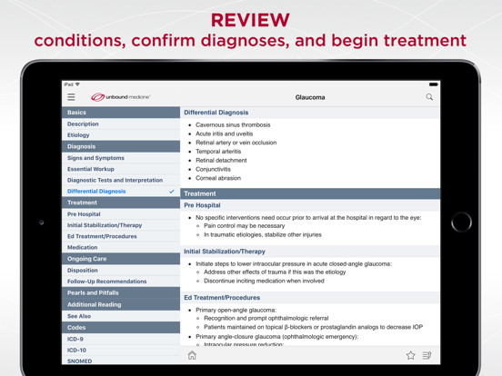 5-Minute Emergency Medicine iPad app afbeelding 2