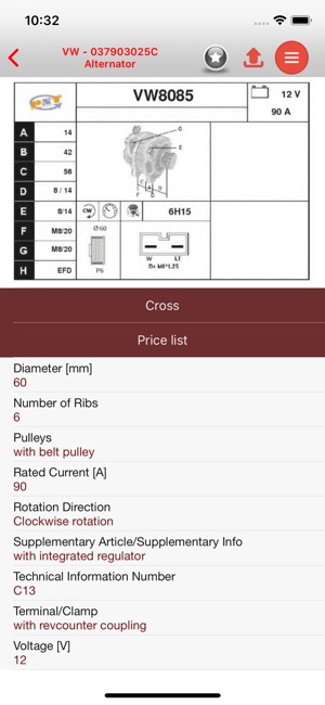 Auto parts VW Golf III(圖4)-速報App