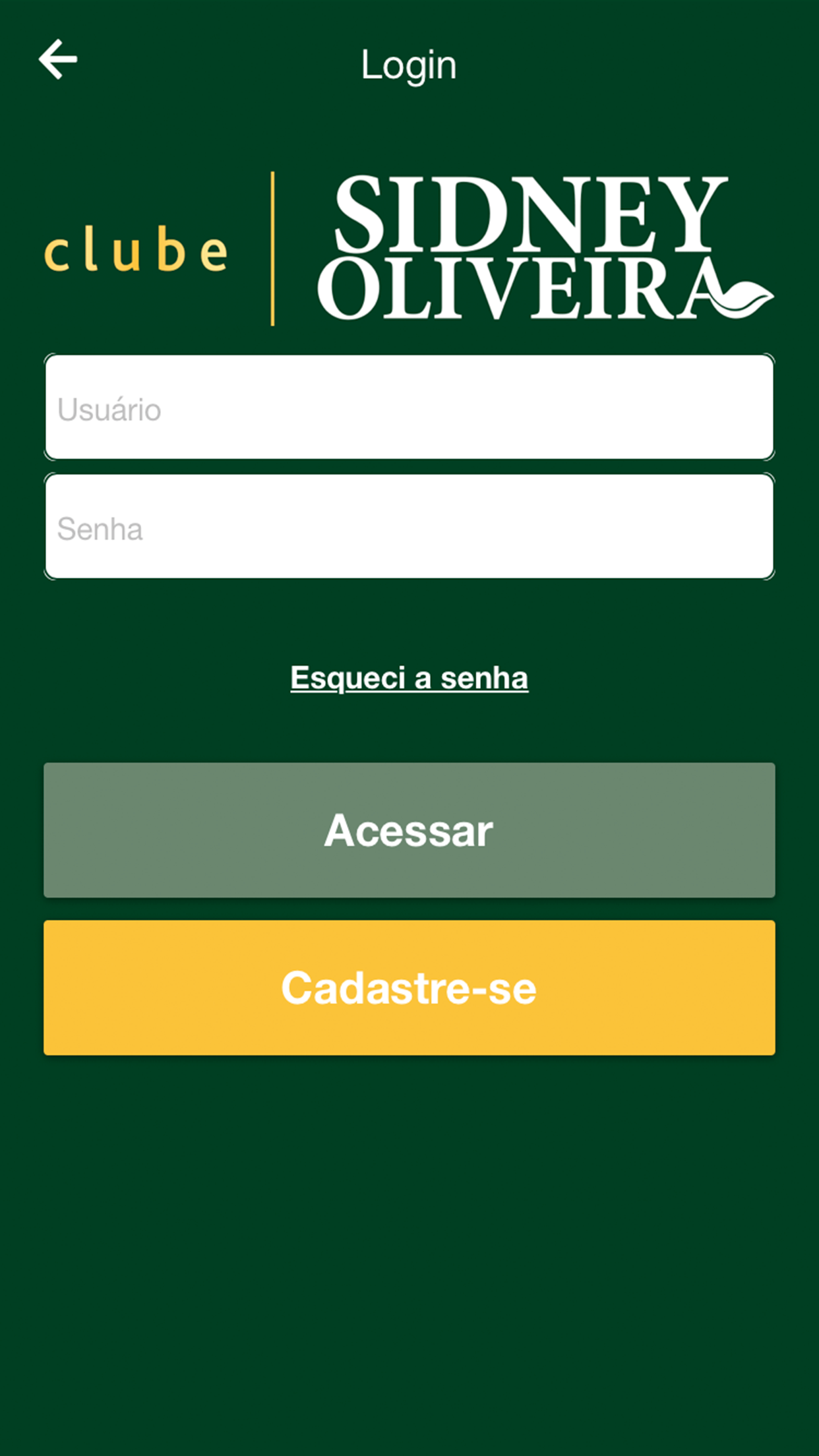 Clube Sidney Oliveira screenshot 3