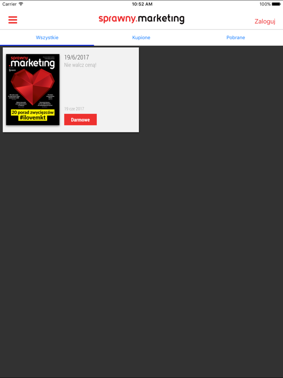 App screenshot