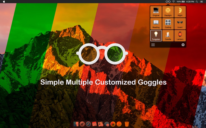 Screenshot #3 pour Goggles - Screen night mode