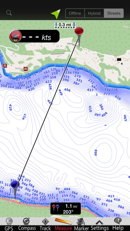 Walen Lakes GPS Nautical Chart