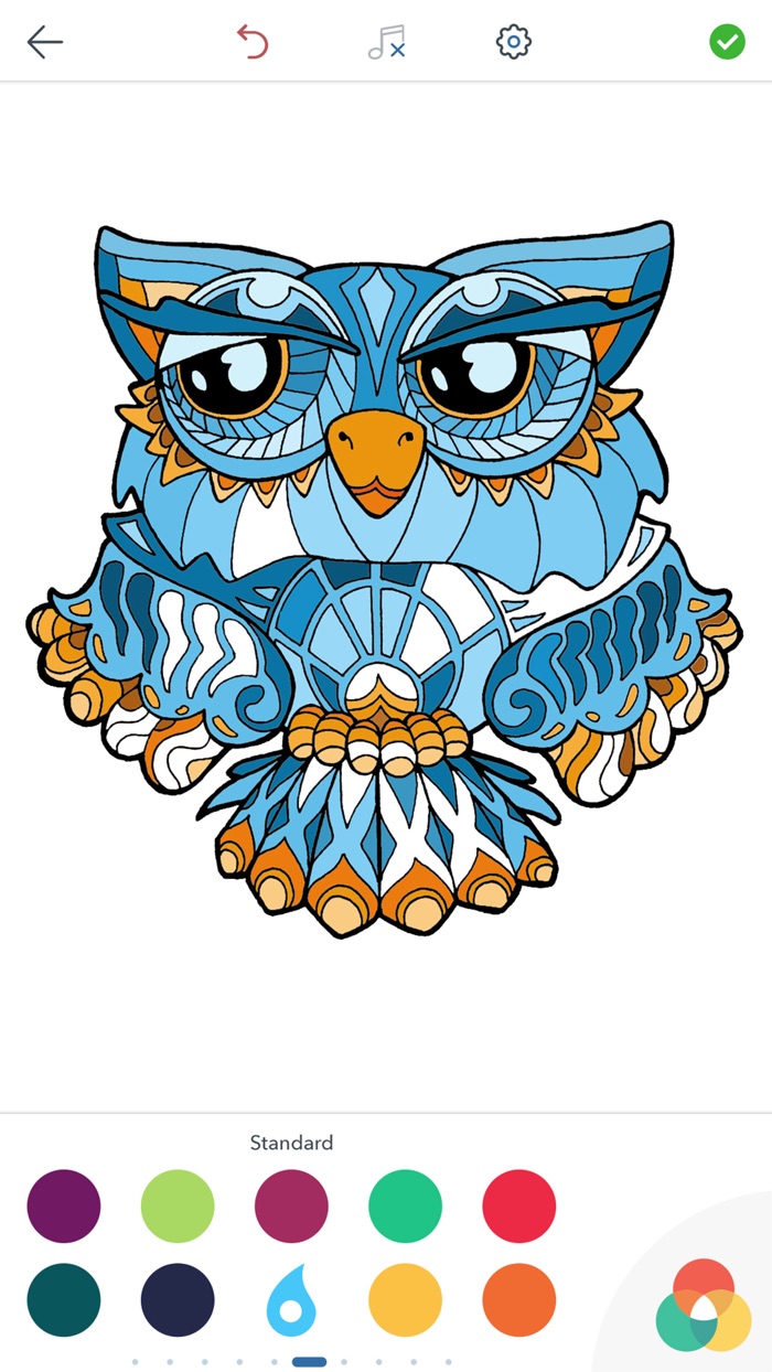Owl Colouring Pages