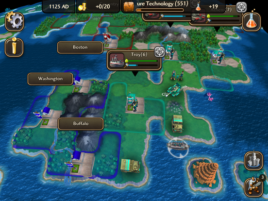 Civilization Revolution 2 iPad app afbeelding 1