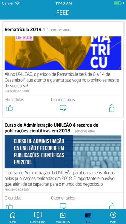 UNILEÃO Mobile screenshot-6