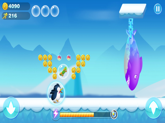 Super Penguin Run iPad screenshot