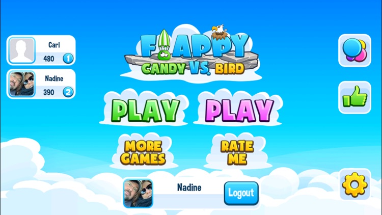 Flappy Candy vs. Bird