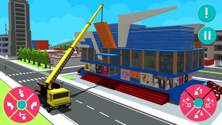 Shopping Mall Construction 3D screenshot-4