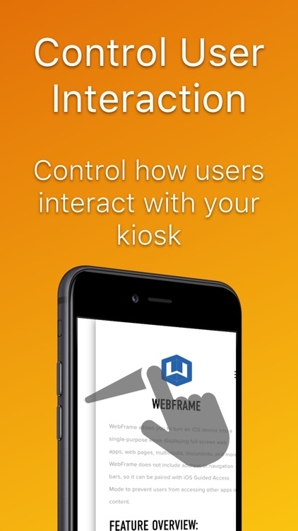 WebFrame Pro Kiosk screenshot-4