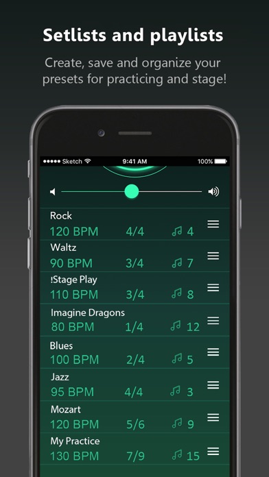 Pro metronome: tap your tempo screenshot 2