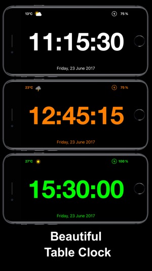 Table Clock with weather(圖5)-速報App