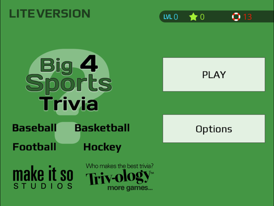 Screenshot #4 pour Big 4 Sports Trivia