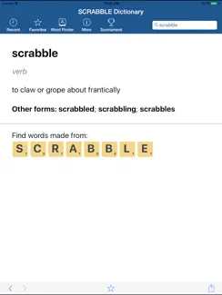 SCRABBLE Dictionary iPad image 2