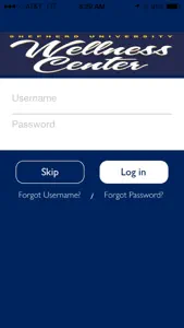 Shepherd University Wellness screenshot #1 for iPhone