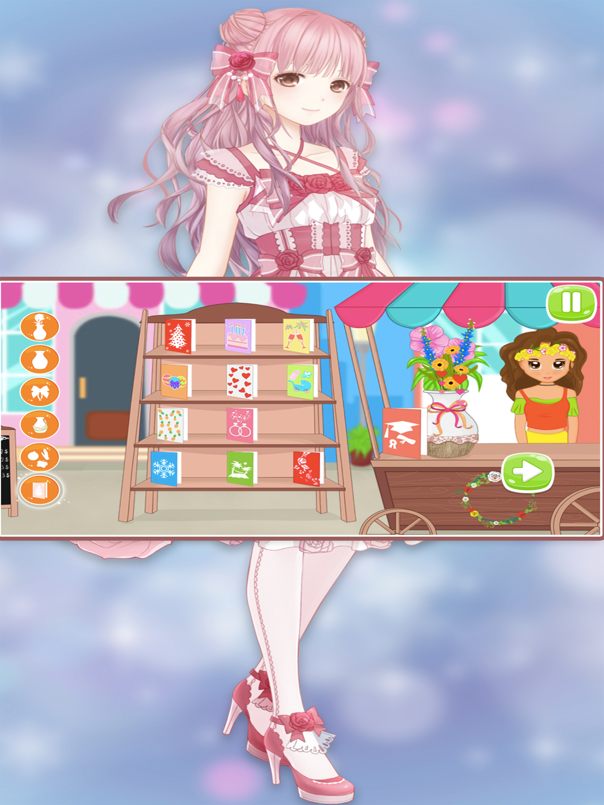 单机公主游戏：芭比娃娃经营花店女生游戏 screenshot 5
