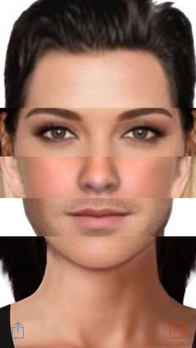 Face comparison slider Screenshot 4