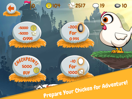Chicken Eggs Shooter iPad screenshot