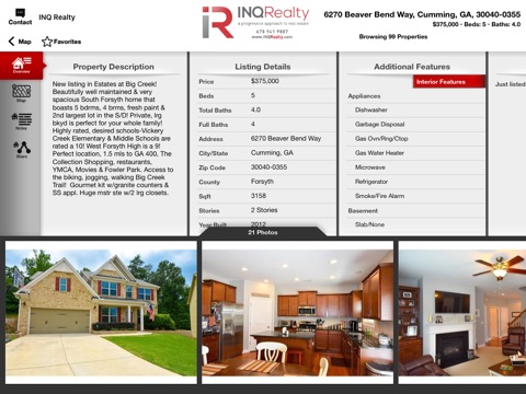 INQ Realty - Search Like An Agent for iPad screenshot 4