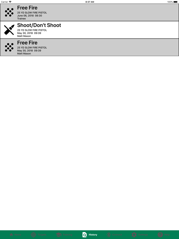 SharpShot EZ-Trainer iPad screenshot 4 - Sports app