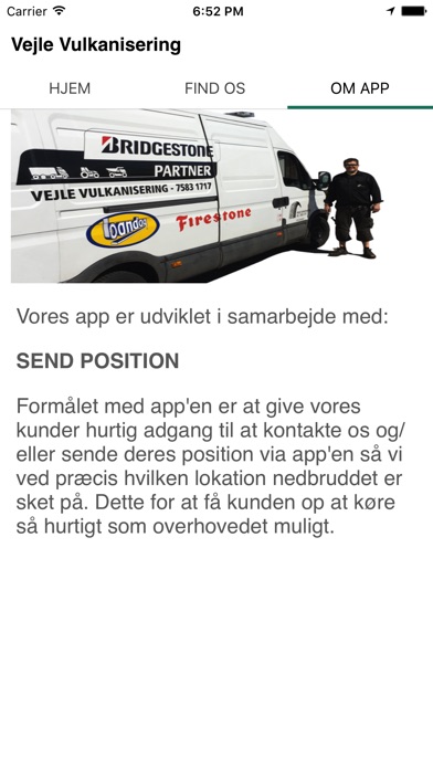 Vejle Vulkanisering screenshot 3