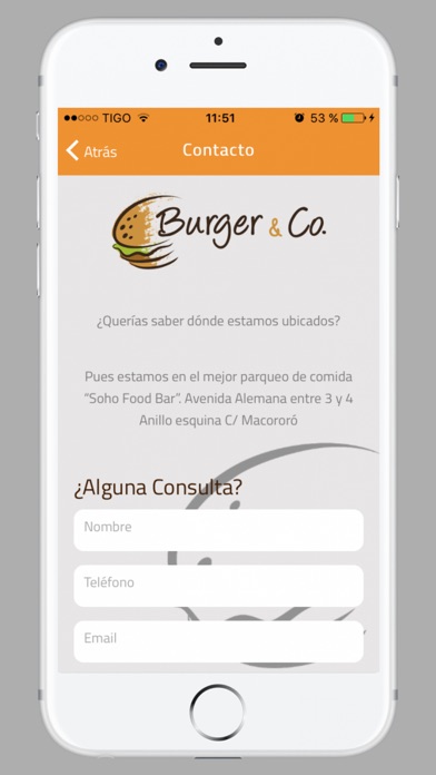 Pedidos Burger&Co screenshot 3