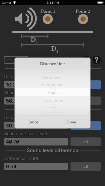Distance Attenuation Calc screenshot-3