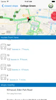 dublin public transport iphone screenshot 3