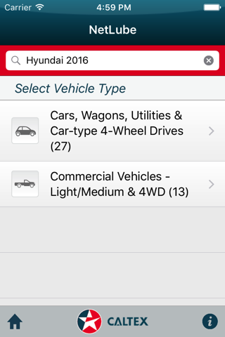 NetLube Caltex Australia screenshot 2