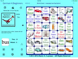 Game screenshot German Words 4 Beginners mod apk