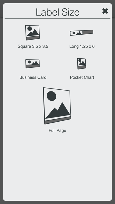 Label Pics Screenshot