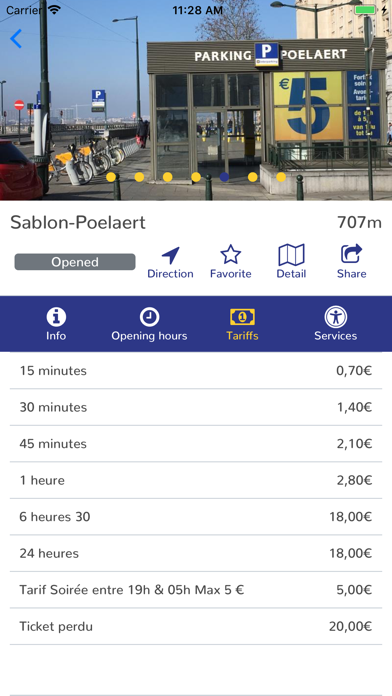 parking.brussels Screenshot