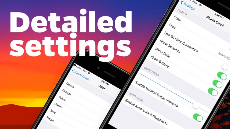 Alarm Clock - nature sounds screenshot-3