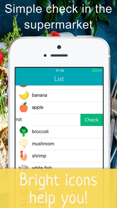 Whole 30 diet shopping list - Your healthy eating Screenshot