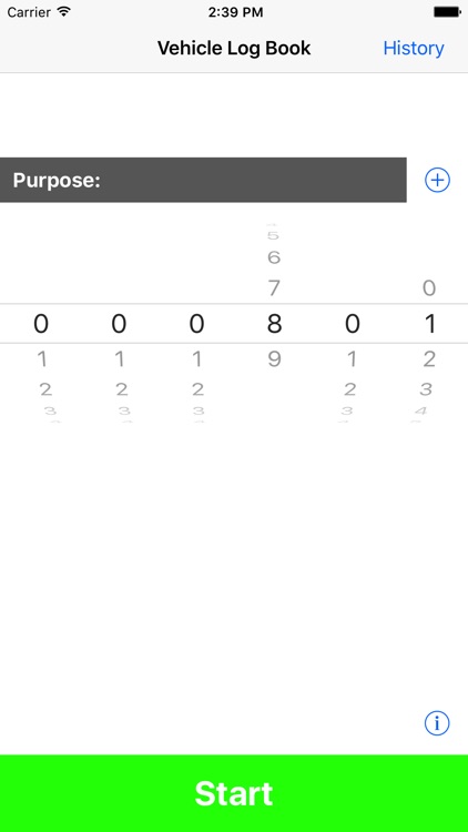 Vehicle Usage Logbook
