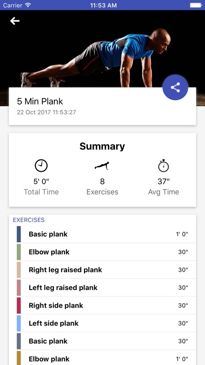 5 Minute Plank Abs Challenge screenshot-4