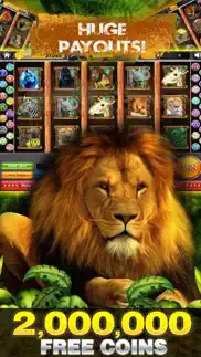 safari lion slots: pokies jackpot casino iphone screenshot 2