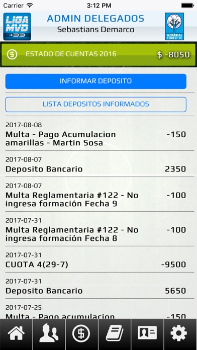 Liga MVD - App Delegados screenshot 3