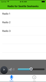 Radio for Seattle Seahawks screenshot