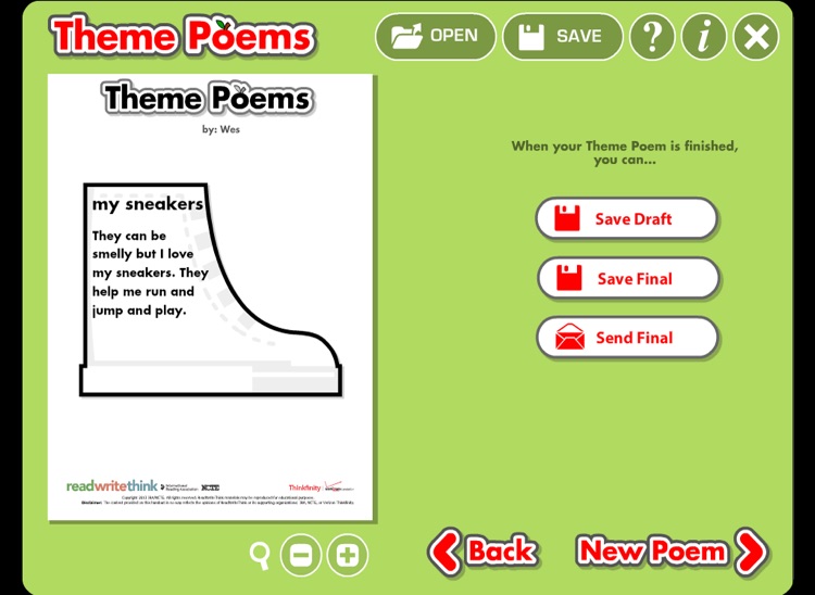 Theme Poem screenshot-3