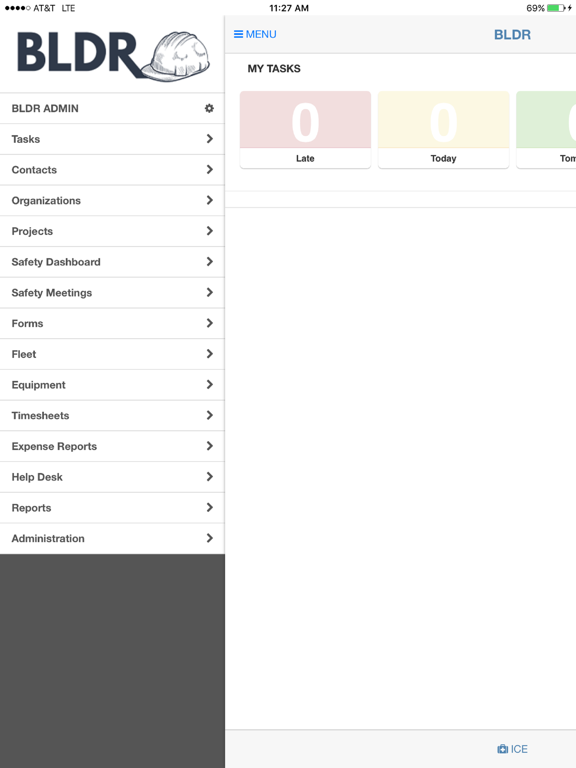 BLDR PRO iPad screenshot 2 - Business app