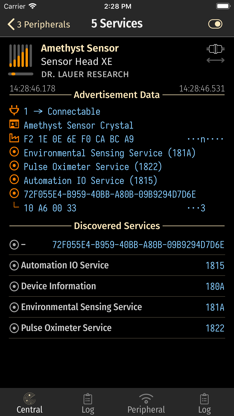 BLE Laboratory Pro screenshot 2