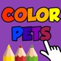 Coloring Pets Book with finger app download