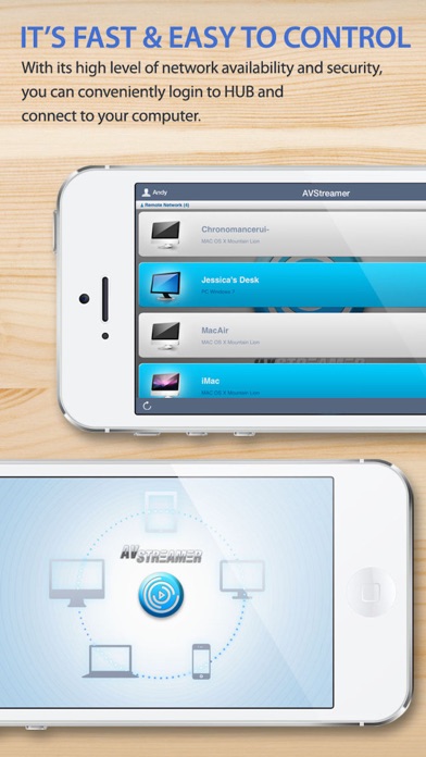 Screenshot #2 pour AVStreamer - Remote Desktop