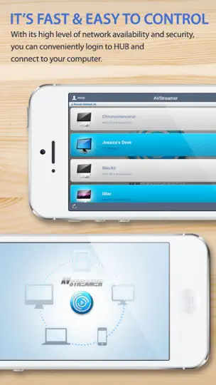 Capture d'écran de AVStreamer - Remote Desktop sur iPhone 2