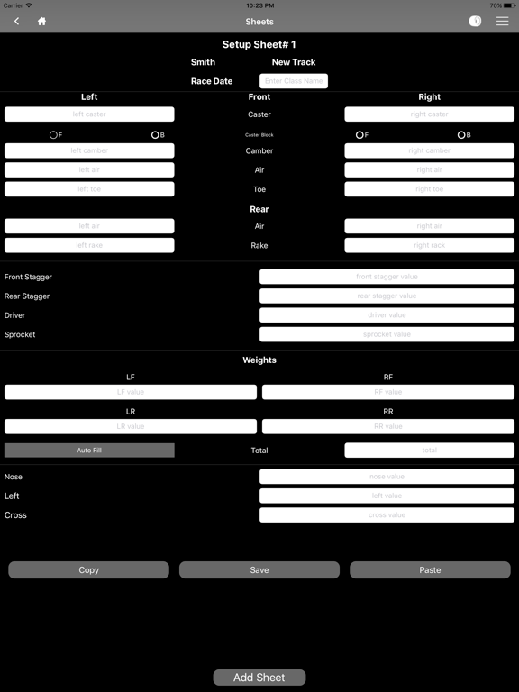 Screenshot #4 pour Smart Kart Notes