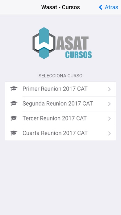 Wasat - Cursos screenshot 2