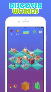 merge world: 3d idle game iphone screenshot 3