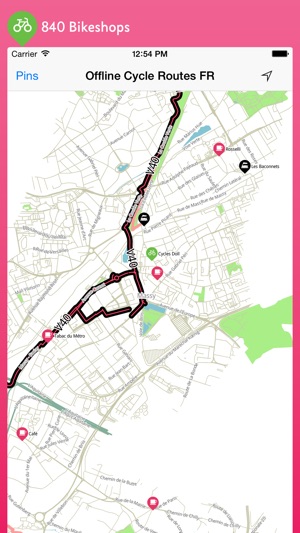 Offline Cycle Routes France(圖5)-速報App