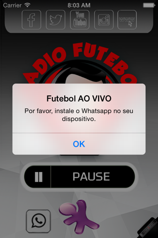 Futebol Ao Vivo! screenshot 3