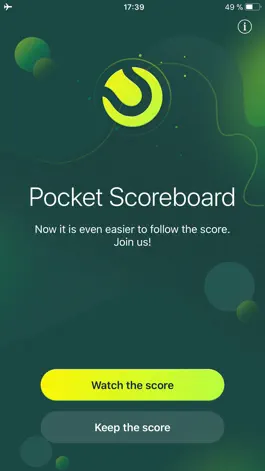 Game screenshot Tennis Scoring Online apk